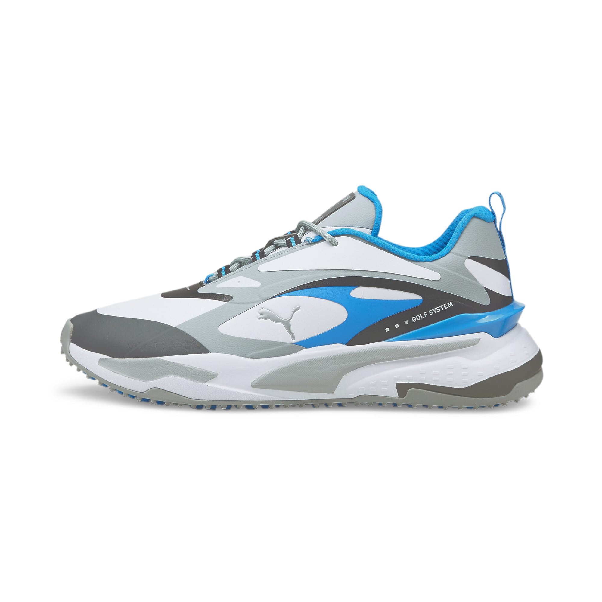 Puma GSファスト 27.5 プーマホワイト/クウォーリー/オーシャンダイブ PUMA Golf Shoes GS Fast Men s PUMA White/Quarrie/Ocean Dive